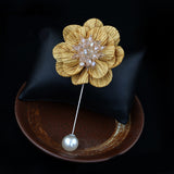 Sweater Brooch Rose
